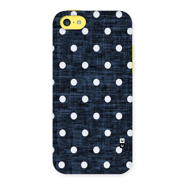 Textured Dots Back Case for iPhone 5C