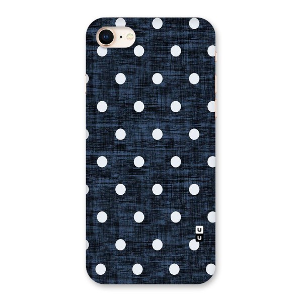 Textured Dots Back Case for iPhone 8