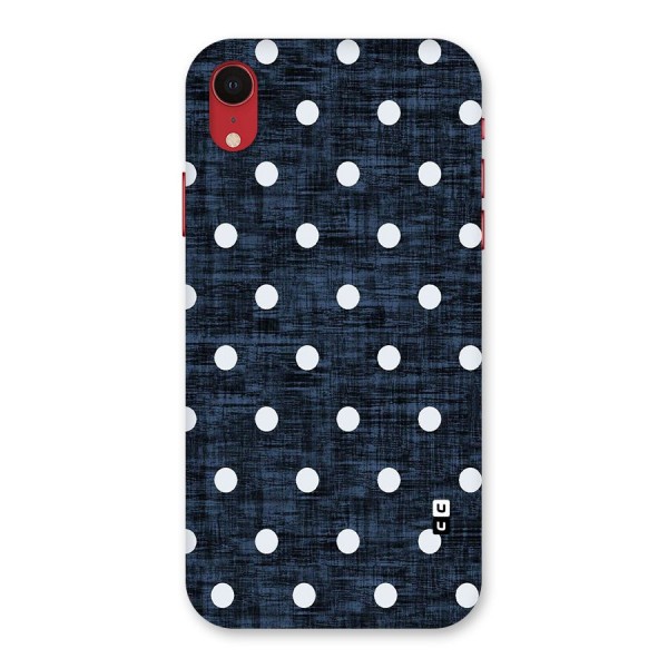Textured Dots Back Case for iPhone XR