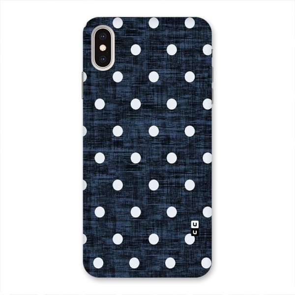 Textured Dots Back Case for iPhone XS Max