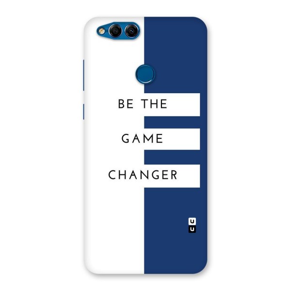 The Game Changer Back Case for Honor 7X