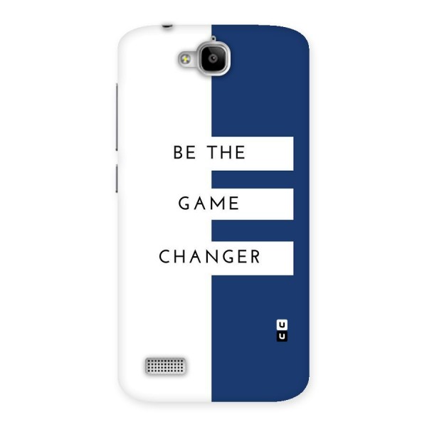 The Game Changer Back Case for Honor Holly