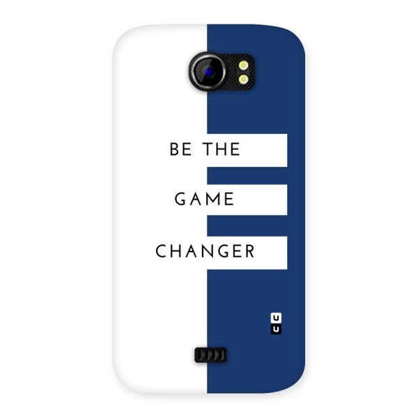 The Game Changer Back Case for Micromax Canvas 2 A110