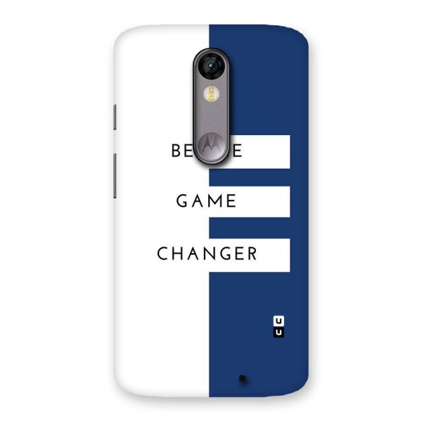 The Game Changer Back Case for Moto X Force