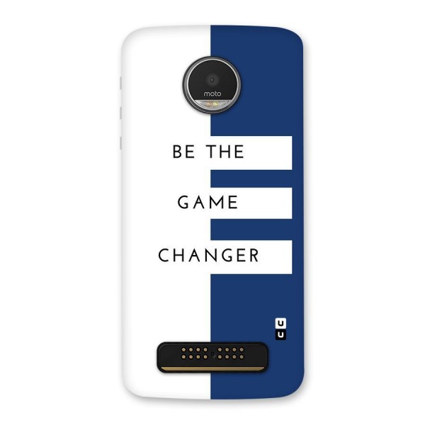 The Game Changer Back Case for Moto Z Play