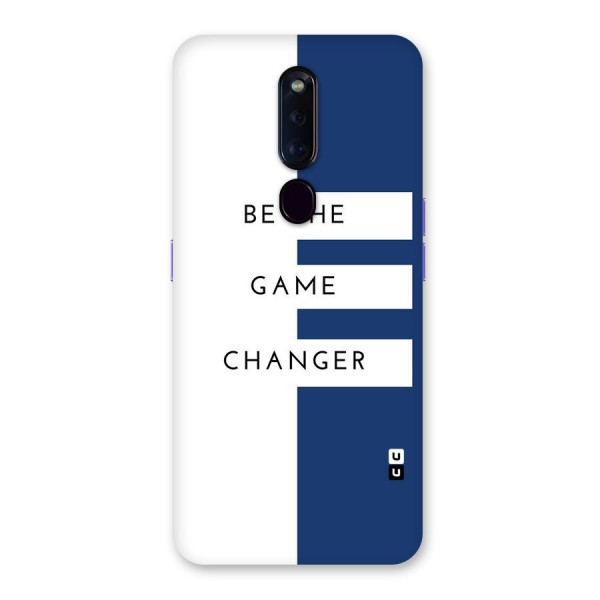 The Game Changer Back Case for Oppo F11 Pro