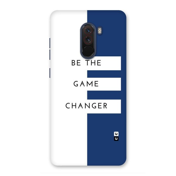 The Game Changer Back Case for Poco F1