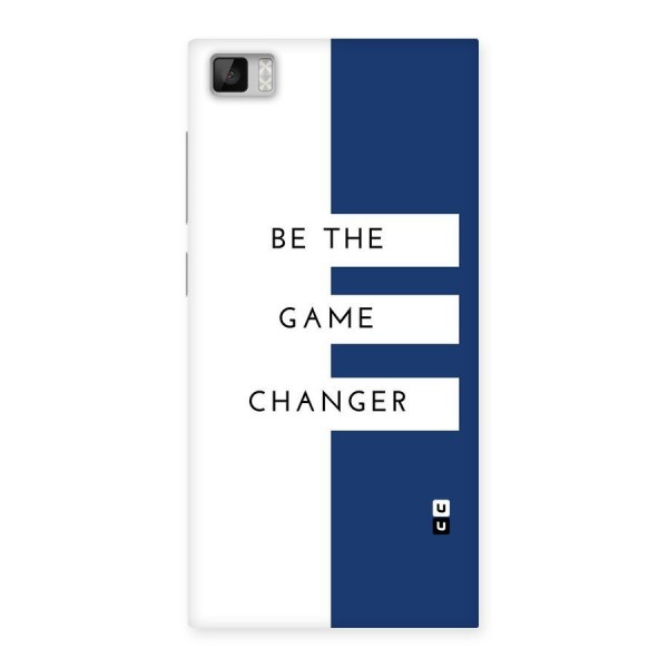 The Game Changer Back Case for Xiaomi Mi3