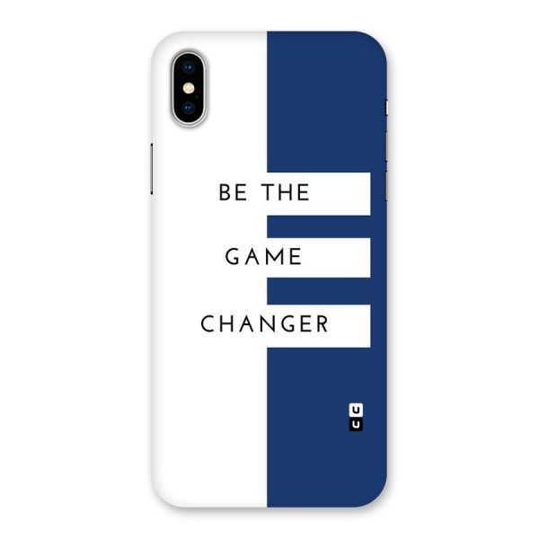 The Game Changer Back Case for iPhone X