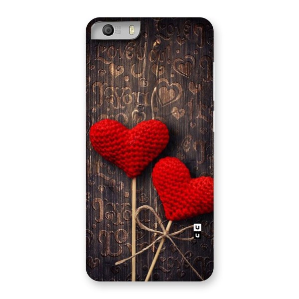 Thread Art Wooden Print Back Case for Micromax Canvas Knight 2