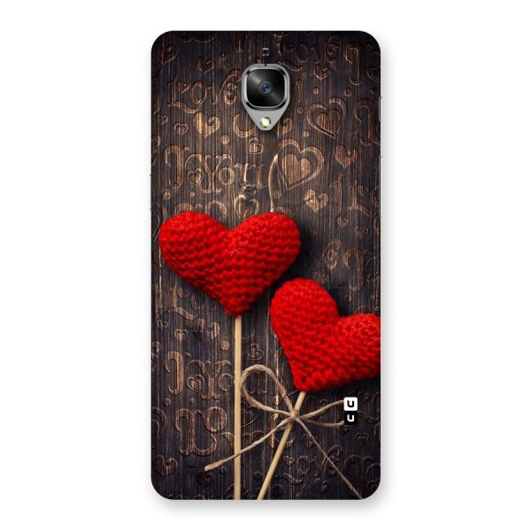 Thread Art Wooden Print Back Case for OnePlus 3T