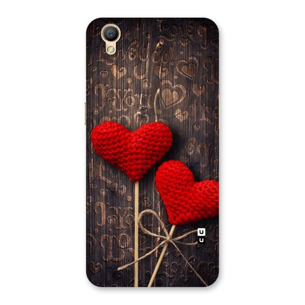 Thread Art Wooden Print Back Case for Oppo A37