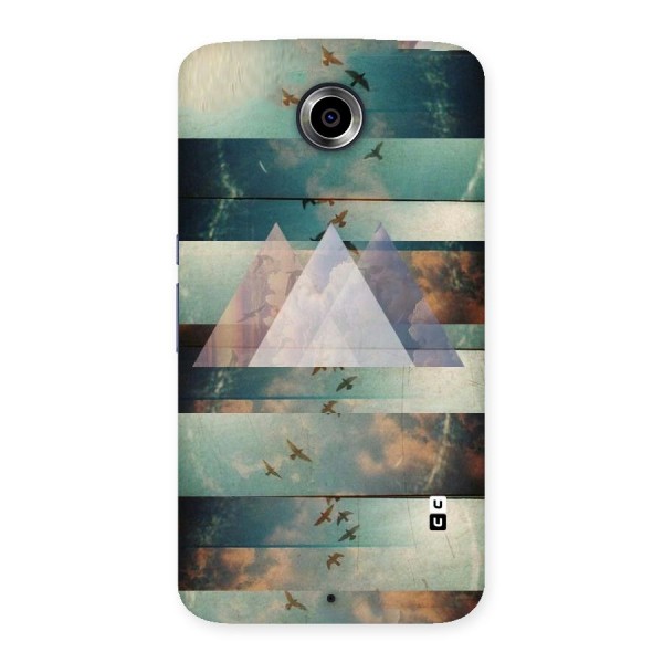 Three Triangles Back Case for Nexsus 6