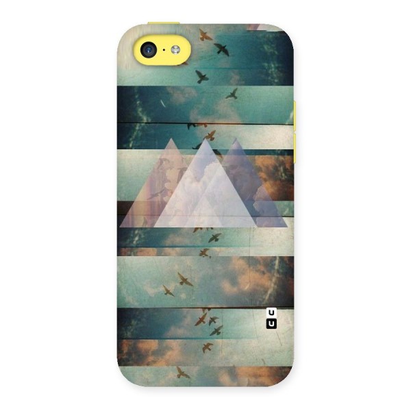 Three Triangles Back Case for iPhone 5C
