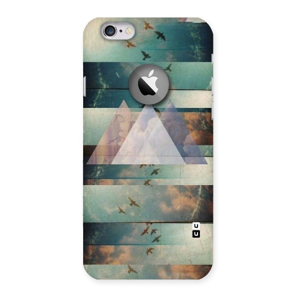 Three Triangles Back Case for iPhone 6 Logo Cut