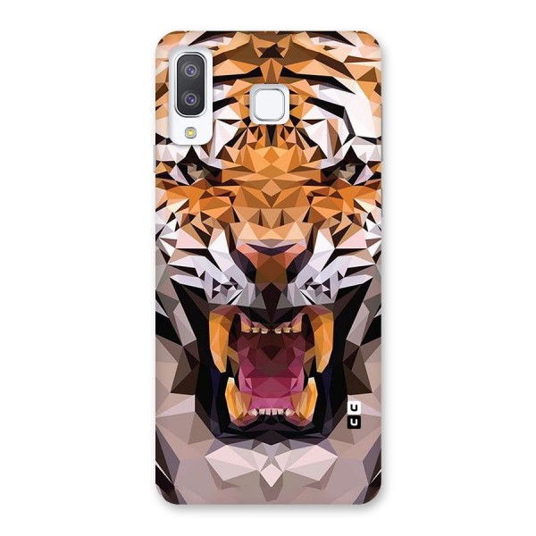 Tiger Abstract Art Back Case for Galaxy A8 Star