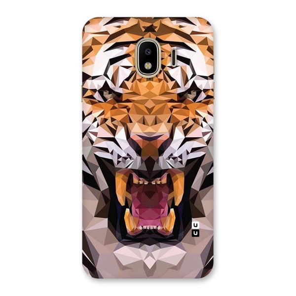 Tiger Abstract Art Back Case for Galaxy J4