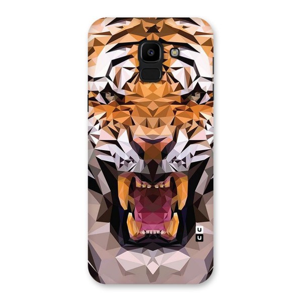Tiger Abstract Art Back Case for Galaxy J6