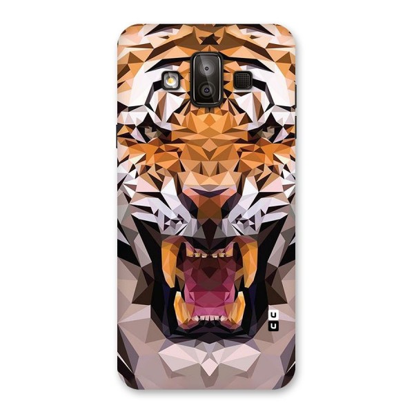 Tiger Abstract Art Back Case for Galaxy J7 Duo