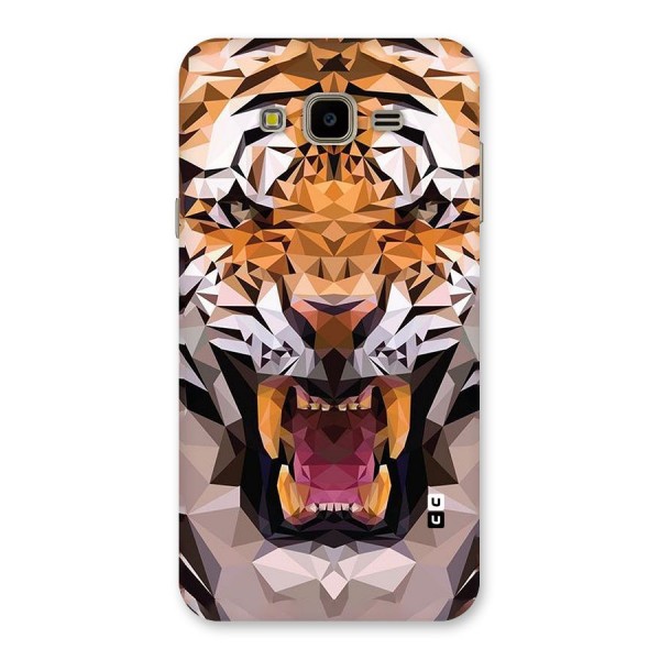 Tiger Abstract Art Back Case for Galaxy J7 Nxt