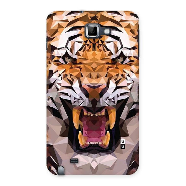 Tiger Abstract Art Back Case for Galaxy Note