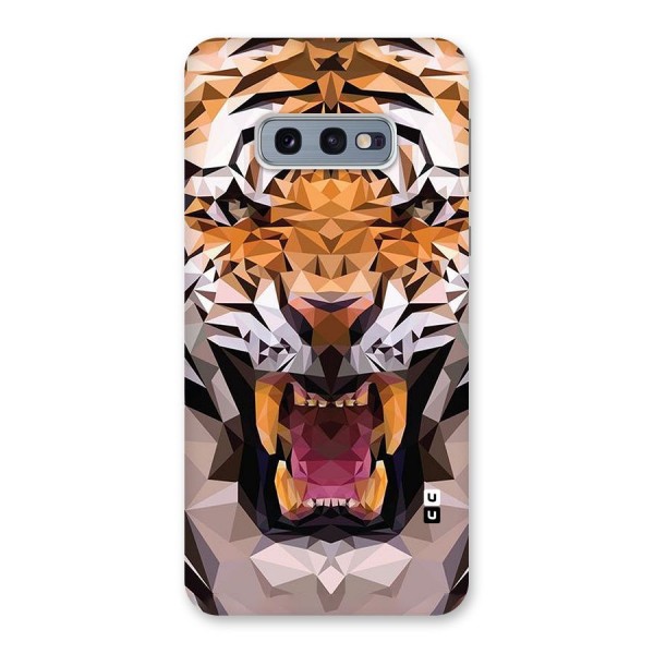 Tiger Abstract Art Back Case for Galaxy S10e