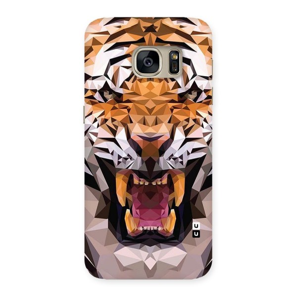 Tiger Abstract Art Back Case for Galaxy S7