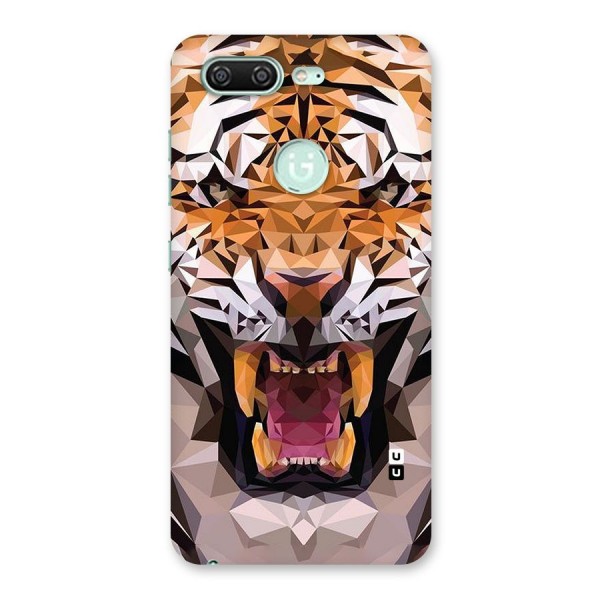 Tiger Abstract Art Back Case for Gionee S10