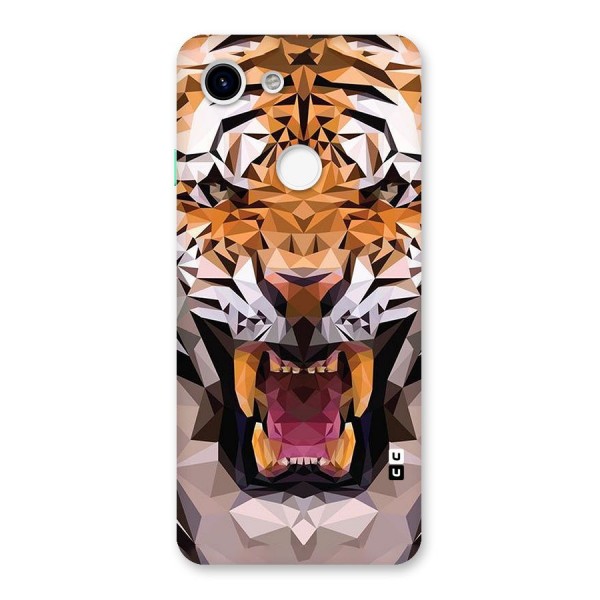 Tiger Abstract Art Back Case for Google Pixel 3
