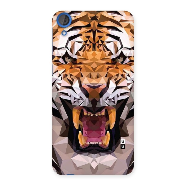 Tiger Abstract Art Back Case for HTC Desire 820s