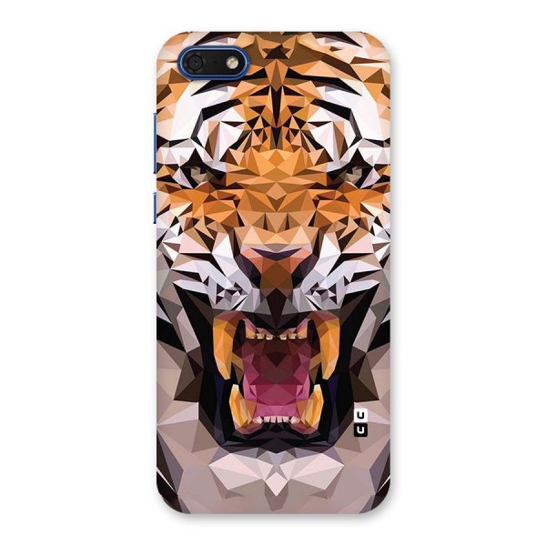 Tiger Abstract Art Back Case for Honor 7s