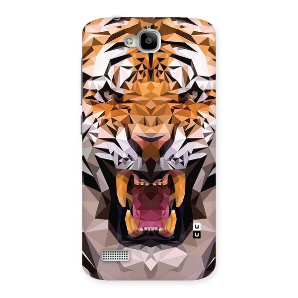 Tiger Abstract Art Back Case for Honor Holly