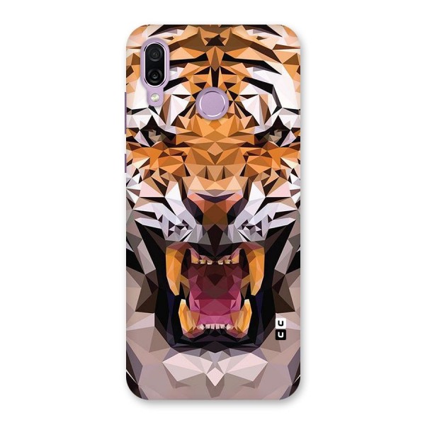 Tiger Abstract Art Back Case for Honor Play