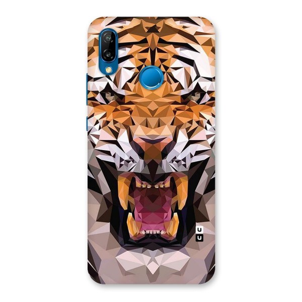 Tiger Abstract Art Back Case for Huawei P20 Lite