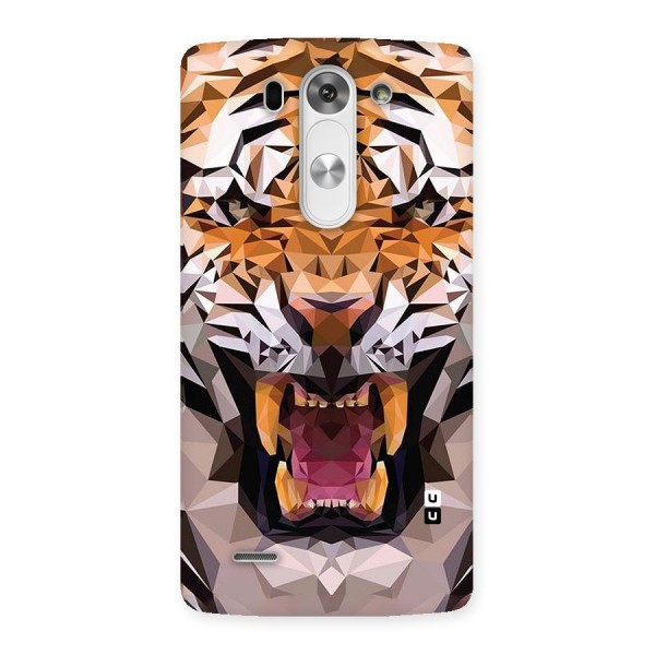 Tiger Abstract Art Back Case for LG G3 Beat