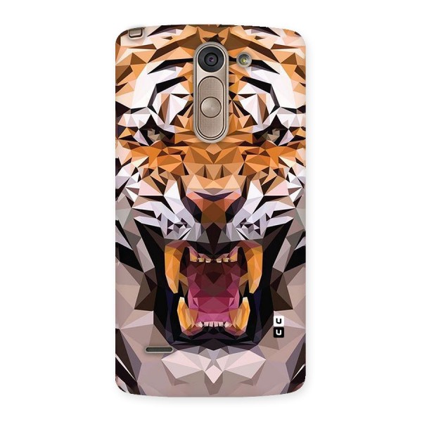 Tiger Abstract Art Back Case for LG G3 Stylus