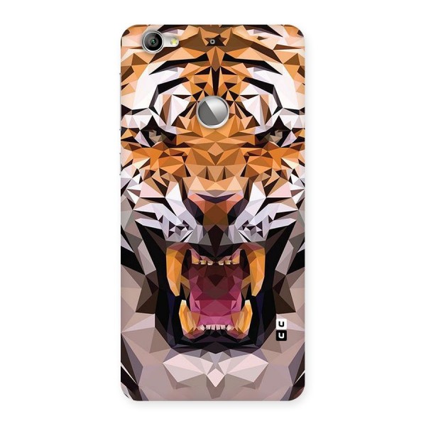 Tiger Abstract Art Back Case for LeTV Le 1s