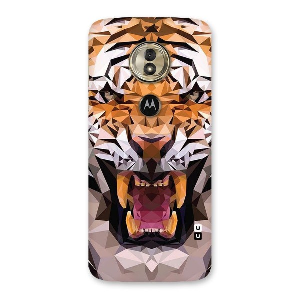 Tiger Abstract Art Back Case for Moto G6 Play