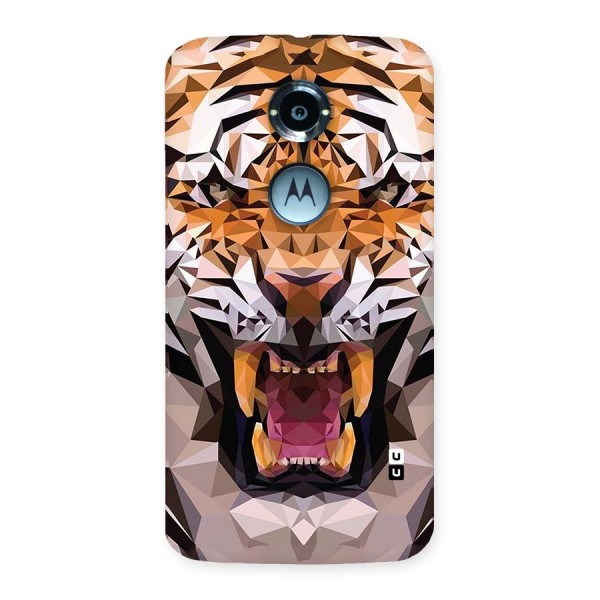 Tiger Abstract Art Back Case for Moto X 2nd Gen
