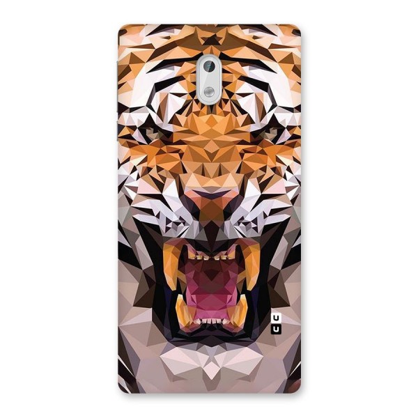 Tiger Abstract Art Back Case for Nokia 3