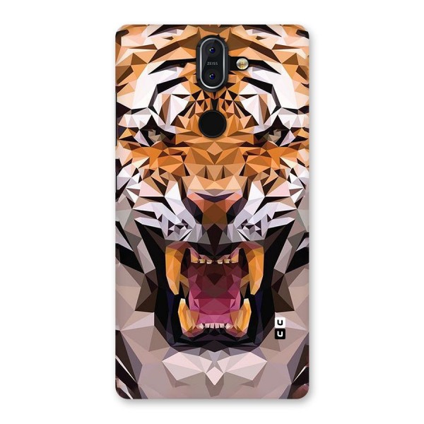 Tiger Abstract Art Back Case for Nokia 8 Sirocco