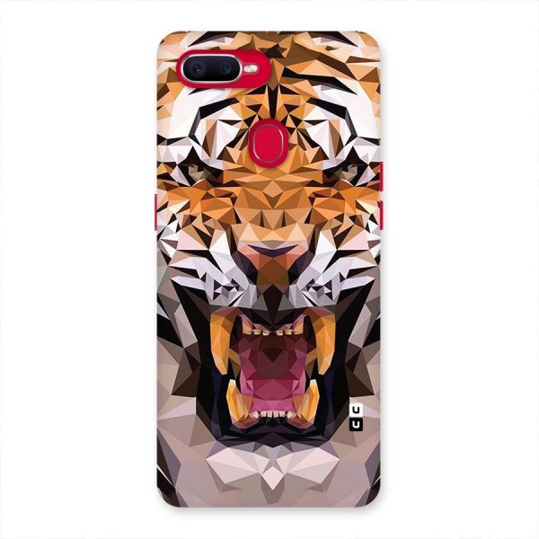 Tiger Abstract Art Back Case for Oppo F9 Pro
