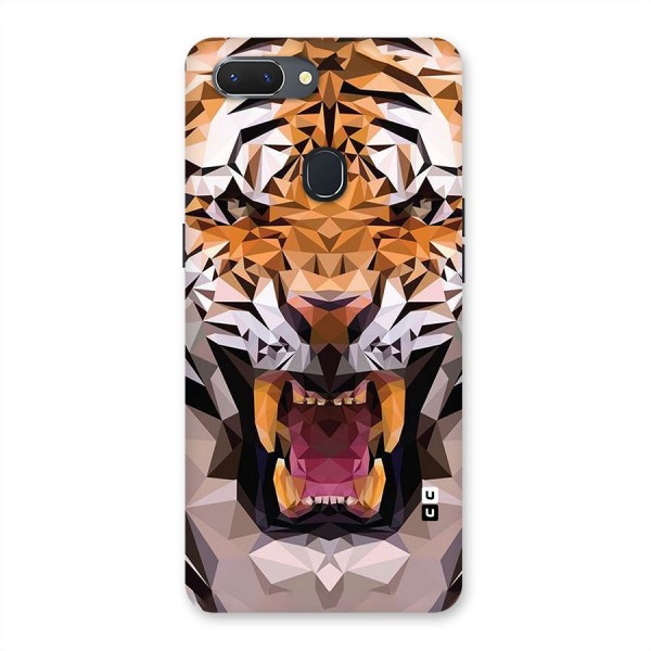 Tiger Abstract Art Back Case for Oppo Realme 2