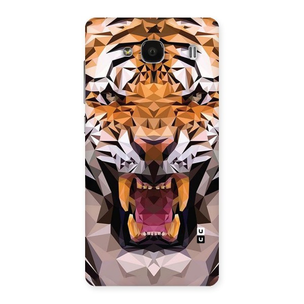 Tiger Abstract Art Back Case for Redmi 2 Prime