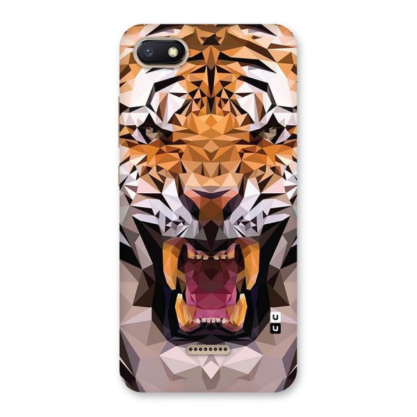Tiger Abstract Art Back Case for Redmi 6A