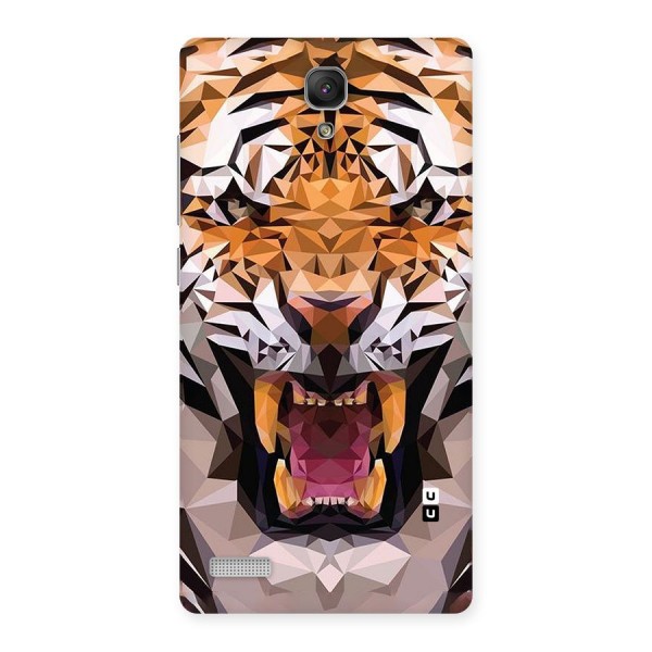 Tiger Abstract Art Back Case for Redmi Note Prime