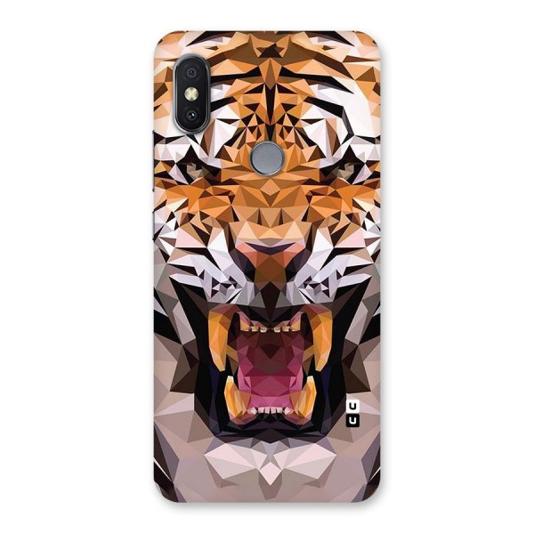 Tiger Abstract Art Back Case for Redmi Y2