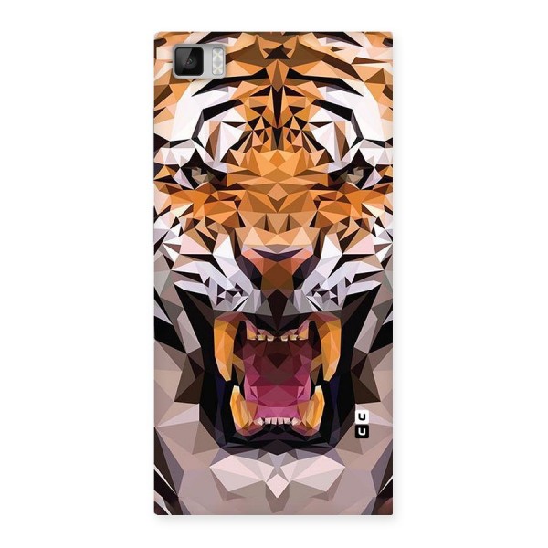 Tiger Abstract Art Back Case for Xiaomi Mi3