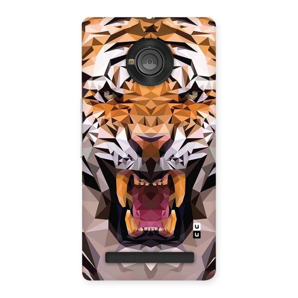 Tiger Abstract Art Back Case for Yu Yuphoria