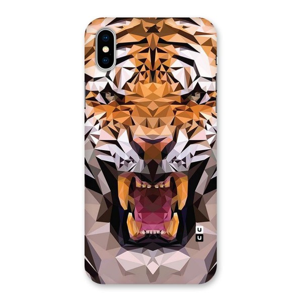 Tiger Abstract Art Back Case for iPhone X